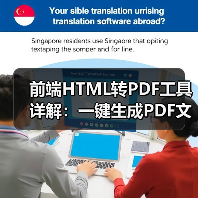 前端HTML转PDF工具详解：一键生成PDF文件