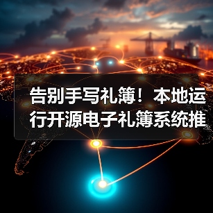 告别手写礼簿！本地运行开源电子礼簿系统推荐（图2）