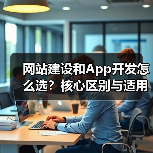 网站建设和App开发怎么选?核心区别与适用场景分析(图1) 网站建设和App开发怎么选?核心区别与适用场景分析(图1)