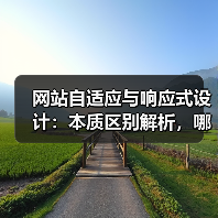 网站自适应与响应式设计:本质区别解析,哪种更优?(图1) 网站自适应与响应式设计:本质区别解析,哪种更优?(图1)