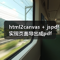 html2canvas + jspdf实现页面导出成pdf(图1) html2canvas + jspdf实现页面导出成pdf(图1)
