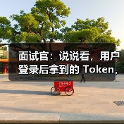 面试官:说说看,用户登录后拿到的 Token,你应该怎么存?存哪里?(图1) 面试官:说说看,用户登录后拿到的 Token,你应该怎么存?存哪里?(图1)