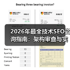 2026年最全技术SEO咨询指南：架构审查与实施指导揭秘（图4）