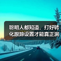 聪明人都知道，打好转化跟踪设置才能真正洞察每次流量背后隐藏的秘密。你是否还在盲目投放广告，却无法追踪每一笔转化？那么，让我用一份独家经验帮你揭开转化目标配置的神（图2）