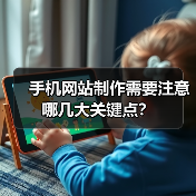 手机网站制作需要注意哪几大关键点？（图2）