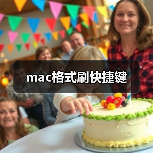 mac格式刷快捷键