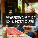 网站数据备份频率怎么定？存储方案全攻略