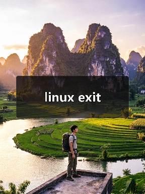 linux exit