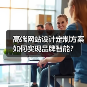 高端网站设计定制方案如何实现品牌智能？（图3）
