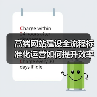 高端网站建设全流程标准化运营如何提升效率(图4) 高端网站建设全流程标准化运营如何提升效率(图4)