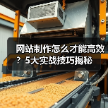 网站制作怎么才能高效？5大实战技巧揭秘（图2）
