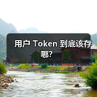 用户 Token 到底该存哪?(图1) 用户 Token 到底该存哪?(图1)