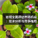 如何全面评估市场机会:需求分析与竞争格局分析技巧(图4) 如何全面评估市场机会:需求分析与竞争格局分析技巧(图4)