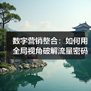 数字营销整合:如何用全局视角破解流量密码(图4) 数字营销整合:如何用全局视角破解流量密码(图4)