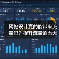 网站设计真的能带来流量吗?提升流量的五大关键要素(图4) 网站设计真的能带来流量吗?提升流量的五大关键要素(图4)