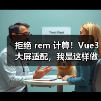 拒绝 rem 计算！Vue3 大屏适配，我是这样做的（图3）