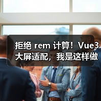 拒绝 rem 计算！Vue3 大屏适配，我是这样做的（图4）