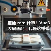 拒绝 rem 计算！Vue3 大屏适配，我是这样做的
