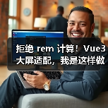 拒绝 rem 计算！Vue3 大屏适配，我是这样做的（图2）