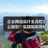 企业网站设计全流程怎么规划？实战指南揭秘（图2）
