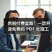 告别付费套路!一款开源免费的 PDF 处理工具箱!(图2) 告别付费套路!一款开源免费的 PDF 处理工具箱!(图2)