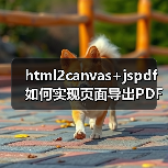 html2canvas+jspdf如何实现页面导出PDF并解决常见问题?(图3) html2canvas+jspdf如何实现页面导出PDF并解决常见问题?(图3)