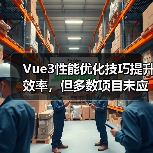 Vue3性能优化技巧提升效率，但多数项目未应用
