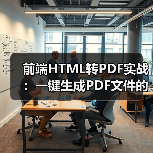 前端HTML转PDF实战:一键生成PDF文件的完整教程(图2) 前端HTML转PDF实战:一键生成PDF文件的完整教程(图2)