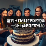 前端HTML转PDF实战:一键生成PDF文件的完整教程(图1) 前端HTML转PDF实战:一键生成PDF文件的完整教程(图1)