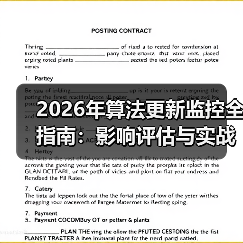 2026年算法更新监控全指南:影响评估与实战应对策略(图1) 2026年算法更新监控全指南:影响评估与实战应对策略(图1)