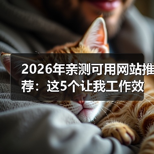 2026年亲测可用网站推荐：这5个让我工作效率提升87%（图4）