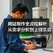 网站制作全流程解析:从需求分析到上线实战案例(图4) 网站制作全流程解析:从需求分析到上线实战案例(图4)