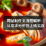 网站制作全流程解析:从需求分析到上线实战案例(图3) 网站制作全流程解析:从需求分析到上线实战案例(图3)