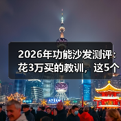 2026年功能沙发测评：花3万买的教训，这5个坑你别踩了！（图3）
