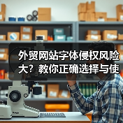 外贸网站字体侵权风险大？教你正确选择与使用字体（图3）