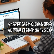 外贸网站社交媒体整合如何提升转化率与SEO效果？（图2）