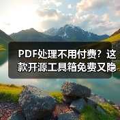 PDF处理不用付费？这款开源工具箱免费又隐私安全（图3）
