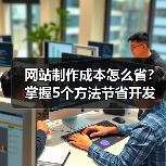 网站制作成本怎么省？掌握5个方法节省开发费用（图2）