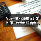 Vue可视化表单设计器如何一步步创建自定义控件？（图3）