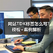 网站TDK标签怎么写？模板+案例解析