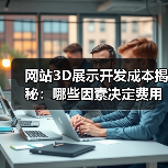 网站3D展示开发成本揭秘：哪些因素决定费用高低？