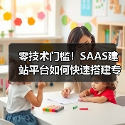 零技术门槛！SAAS建站平台如何快速搭建专业网站？