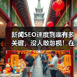 新闻SEO速度到底有多关键，没人敢忽视！在这个信息爆炸的时代，搜索引擎对内容的“即时性”要求越来越高。你提交的新闻，瞬间被“快速索引”，才能抢占搜索第一位，赢得