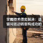 掌握技术债务解决：遗留问题逆转重构成功的秘密