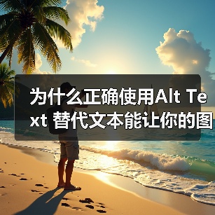 为什么正确使用Alt Text 替代文本能让你的图片价值翻倍？在这个视觉至上的时代，图片不仅是吸引眼球的工具，更是提升网站SEO的重要元素。而“Alt Text（图3）