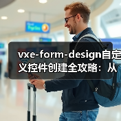 vxe-form-design自定义控件创建全攻略：从零搭建可视化表单设计器