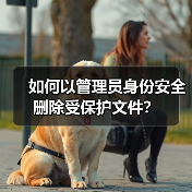如何以管理员身份安全删除受保护文件？（图3）