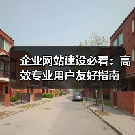 企业网站建设必看:高效专业用户友好指南(图2) 企业网站建设必看:高效专业用户友好指南(图2)