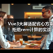 Vue3大屏适配省心方案！拒绝rem计算的实战技巧（图3）