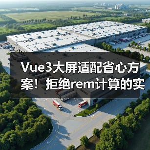 Vue3大屏适配省心方案！拒绝rem计算的实战技巧（图4）
